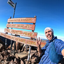 Patrick Scheel - Mt. Kenya – 3 Routes