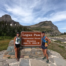 Sierra Bowden, Upton Bowden - Many Glacier - Logan Pass via Swiftcurrent Pass Trail and High Line Trail (MT)