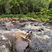 Philippe Bégin, Louis Bibeau, Julien Audet-Welke - Traverse Forêt Montmorency to Mont-Saint-Anne (QC, Canada)