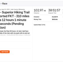 Bob Stewart - Superior Hiking Trail (MN)