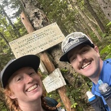 Erica Notini, Riley McGurn - Slippery Brook - Baldface Loop (NH)