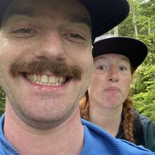 Erica Notini, Riley McGurn - Slippery Brook - Baldface Loop (NH)