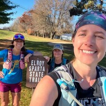 Nicki Donahue, Lucy Burke, Ann Scholl - Elroy-Sparta State Trail (WI)