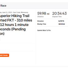 Bob Stewart - Superior Hiking Trail (MN)