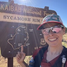 Sara Aranda - Sycamore Rim Trail (AZ)