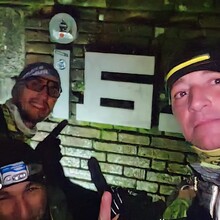 Fabio Antonucci, Gaspare Adragna - Trittico del Monte Serra running (Italy)