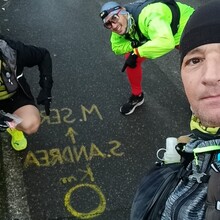 Fabio Antonucci, Gaspare Adragna - Trittico del Monte Serra running (Italy)