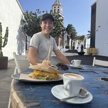 Helen Newman, Carlos Mato - GR 131 Lanzarote (Spain)