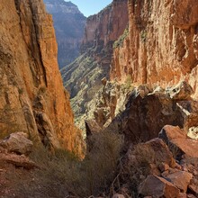 Mike Nanaszko, Brittany Kelley - Grand Canyon R2R2R-alt (AZ)