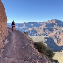 Mike Nanaszko, Brittany Kelley - Grand Canyon R2R2R-alt (AZ)