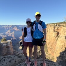 Mike Nanaszko, Brittany Kelley - Grand Canyon R2R2R-alt (AZ)