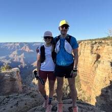 Mike Nanaszko, Brittany Kelley - Grand Canyon R2R2R-alt (AZ)