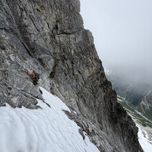 David Dierdorff, Rehn Reiley - Goode Mountain via Northeast Buttress