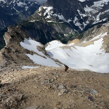 David Dierdorff, Rehn Reiley - Goode Mountain via Northeast Buttress