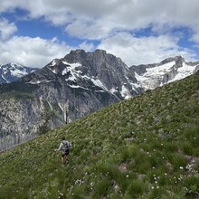 David Dierdorff, Rehn Reiley - Goode Mountain via Northeast Buttress