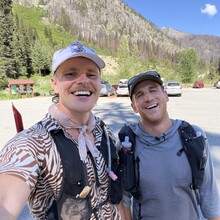 David Dierdorff, Rehn Reiley - Goode Mountain via Northeast Buttress