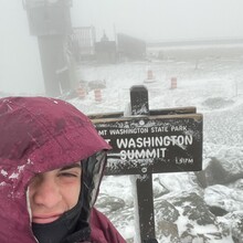 Connor Anderson - Mt Washington, Mt Mansfield, Mt Greylock Challenge (NH, VT, MA)