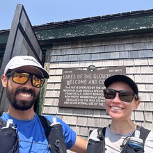Andre Gutierrez Marty, Liza OConnor - White Mountains Hut Traverse (NH)