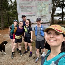 Robyn Wright, Emily Davenport, Carolane Pitre, Rob Clarke, Luc Doucet - Bluff Wilderness Hiking Trail (NS, Canada)