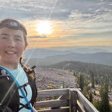 Ashley Peterson - Rattlesnake Creek 5 Peaks Loop (MT)