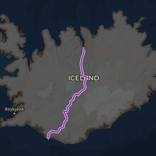 Markus Hoppe, Donavyn Meadows - Across Iceland N-S Akureyri to Skogar (Iceland)
