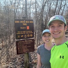 Heather DeRose, Antonio DeRose - Gans Creek Wild Area Trail (MO)