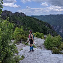 Caet Cash, Jimmy Baker - Linville Gorge Hiking Circuit (NC)