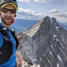 Greg Barrett - Mt Rundle Traverse (AB, Canada)