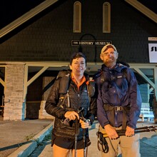 Katie Ghidiu, Nathan Huckle - Northville - Lake Placid Trail (NY)
