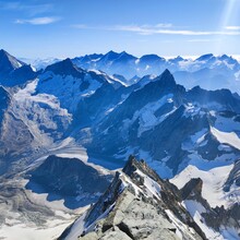 Annelen Kahl - Dent Blanche, South Ridge