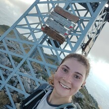 Pauline Philippart - Jura-Reculet ascent and descent (France)