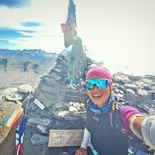 Camilla Calosso - Aiguille de la Grande Sassiere (France)