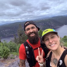 Mélanie Martel, Karl Tellier - Sentier du Fjord du Saguenay (QC, Canada)