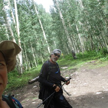 Marcy Beard, John Beard, Art Cook, Robyn Cantor - Mt Yale 360 (CO)