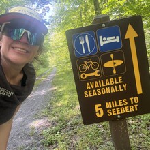 Becky Walters - Greenbrier River Trail (WV)