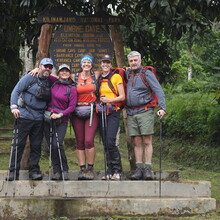 Lindsey Churchill (aka Bell), Kelly Saunders, Dagne Taylor, Stuart Holmes, Joseph Mrope, Gaudence Lekule, Victor Oisso, Razack Buu - Kilimanjaro (Tanzania)