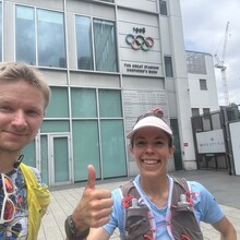Kristina Kucar, Dirk Schlueter - 1908 London Olympic Marathon