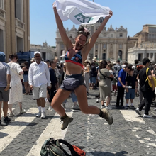 Linzi Bell - Camino Via Francigena (Canterbury to Rome )