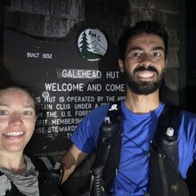 Andre Gutierrez Marty, Liza OConnor - White Mountains Hut Traverse (NH)