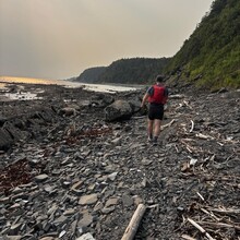 Andréanne Pinard, David Deslauriers - 100km of Sentier International des Appalaches (SIA)