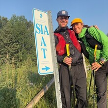 Andréanne Pinard, David Deslauriers - 100km of Sentier International des Appalaches (SIA)