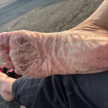 Andréanne Pinard, David Deslauriers - 100km of Sentier International des Appalaches (SIA)