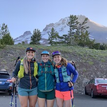 Madi Salvati, Kayla Dierdorff, Megan Flanagan - Timberline Trail (OR)