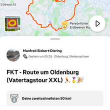 Manfred Siebert-Diering, Cord Zacharias, Björn Cordes, Martin Watzke, Hanjo Hellbusch - Route um Oldenburg (Germany)