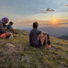 Christine Bianchi, Kelsey Johansen, Colton Kasper, Rachel Szemenyei, Masen Armel, Shannon Dowell, Tony Roy - Gallatin Crest Trail (MT)