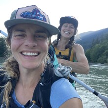 Jenny Abegg, Sarah Hart - Mt Tantalus Traverse (BC, Canada)