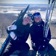 Anne Sophy Lainesse, Caroline Therrien - Great Trail in Gatineau Park (QC, Canada)