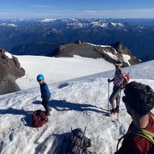 Jenny Abegg, Dan Aylward, Frank Huster - Glacier Peak (WA)