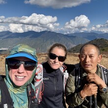 Rinzin Dorji, Anna Frost, Meghan Hicks - Trans Bhutan Trail