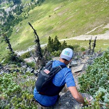 Tabatha Collins, James Clark - Paradise Triple Peak Half Marathon